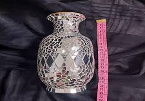 خرید و قیمت گلدان سفالی آینه کاری + فروش صادرتی